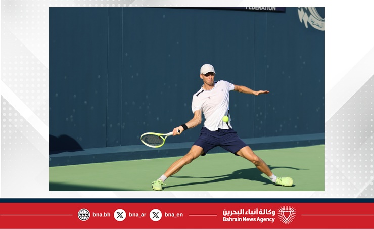 فيما تحدد طرفي نهائي بطولة الزوجي.. نصف نهائي ملتهب في بطولة المنامة المفتوحة للتنس